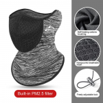 Balaclava jalgratta kaela toru Bandana sall Snood Biker n&auml;omask soojem kedra helehall v&auml;rv