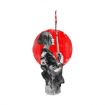 J550# Geisha Samurai kleebistele auto vin&uuml;&uuml;lkleebise veekindlal kaunistusauto kleebistel A-15cm-Longest Side