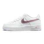 Nike Air Force 1 GS Valge Roosa Glasuur Laste Tossud CT3839-104 39