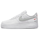 Nike Air Force 1 07 Double Swoosh - Valge Picante Meeste Tossud Picante-Punane Wolf-Hall FD0666-100 45