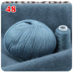 50+20g/komplekt Knitting Yarn Ball Baby K&auml;sitsi kootud ka&scaron;miirl&otilde;ng 100% Mongoolia ka&scaron;miirvillane ka&scaron;miir 48