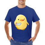 Chef Duck T-S&auml;rk armsad riided dressipluus must t-s&auml;rk riided meestele XXXL