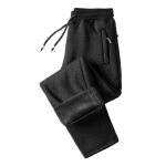 Dressip&uuml;ksid Stylish All Match Straight Meeste P&uuml;ksid Plush Termop&uuml;ksid Meeste P&uuml;ksid Jooga jaoks L Elastic Opening must