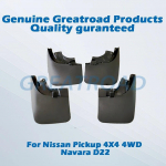 Car Front Rear Mud Flap for Nissan pick-up 2X2 2WD Navara Frontier D22 4X4 pick-up 4WD Navara D22 1996 -2004 Mudguard 2WD