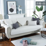 Modern Simple Four Seasons Universaalne l&otilde;ngaga v&auml;rvitud pestud puuvillane diivanipadi kangas libisemiskindel nahast diivani kate k&auml;ter&auml;tipadi 50*50