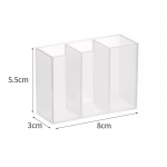 Peegelkapi korraldaja Seinale kinnitatav sahtlikarp Hoiuvaba stantsimata kaasaskantav hoiuriiul 2 compartments