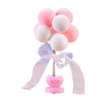 Autodekoratsiooni &otilde;hupalli disain kuumuskindlus vaik &otilde;hupalli kuju Autode kaunistus armatuurlaud savi kaunistused kaunistuseks roosa