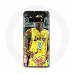 Coque pour Samsung Galaxy S10 Kobe Bryant Dunk lakers 8 NBA Noir