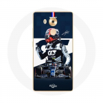 &Uuml;mbris Huawei Mate 8 Formula 1 Max Verstappeni F1 Racing Driver Blue jaoks
