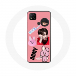Coque pour Xiaomi Redmi 9C BTS Bangtan Gar&ccedil;on BT21 Cooky Jungkook ARMY