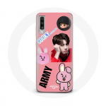 Coque pour Samsung Galaxy A70 BTS Bangtan Gar&ccedil;on BT21 Cooky Jungkook ARMY