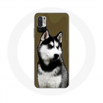 &Uuml;mbris Xiaomi Redmi Note 10 5G Siberian Husky jaoks