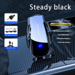 2024 Magic Clip auto juhtmevaba laadija mobiiltelefoni kronstein lahtiv&otilde;tmine viiruk sisestatud avamise ja sulgemise navigeerimisabi autotarbed must
