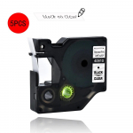 5 pakki 40910 40913 Must valgel etiketilint &Uuml;hilduv Dymo D1 9mm etiketivalmistuslint DYMO etiketiprinterile LM160 LM280 DYMO PNP