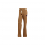 Adidas Originals Laia S&auml;&auml;rega Treeningp&uuml;ksid Triibulise Logoga Tikandiga Meeste Alaosad Pruun IB3437 XS