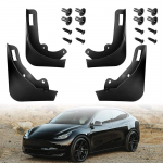 High Quality Matte Black Splash Guards Mud Flaps Mudguards for Tesla Model Y No Need to Drill Holes Model 3 Y Fender Mud Guard For Model Y 20 21 22