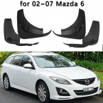 for Mazda 6 Mazda6 GG 2002 2003 2004 2005 2006 2007 Wagon Mud Flaps Splash Guards Mudguards Fender Flare Car Styling Accessories