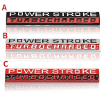 3D metallist auto kleebised m&auml;rk embleem kleebised F-150 f150 power stroke turbo&uuml;lelaaduriga focus fiesta kuga escort bmw m power kia jaoks C