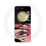 Coque Samsung Galaxy Z Flip5 album lisa blackpink stade de france