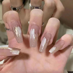 24 tk/komplekt Kiirk&uuml;&uuml;ned M&auml;&auml;rdunud Valek&uuml;&uuml;nte Kleebised Ballerina Manik&uuml;&uuml;r