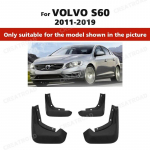 4 tk auto porilapid Volvo S60 jaoks 2011- 2012 2013 2014 poritiivad pritsmekaitsed poritiivad porilapid Auto tarvikud 2011-2019