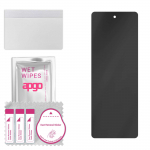 apgo Privacy Matte Hybrid protective glass compatible with Samsung W21 5G, flexible nano glass, great replacement for tempered glass, scratch-resistan