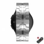 Roostevabast terasest rihm 20 mm 22 mm Samsung Galaxy Watch 6 Classic 43 47 mm 4 5 pro 40 44 mm 45 mm k&auml;ev&otilde;ru jaoks Huawei 4 Pro GT 3 2e jaoks 22mm