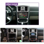 Autode multimeediam&auml;ngija Chrysler Aspen 300C 2004-2011 jaoks 2 Din Android Autoraadio Stereo GPS-navigatsioonipeaseade Autoradio Heli 6+128+MIC+AHD