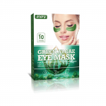 Rohevetikate silmamask, mis hajutab peeneid jooni ja tumedaid ringe silmaaluste all, panda silma&uuml;mbrust niisutav geelmask 10pcs