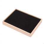 Ehtes&otilde;rmuste n&auml;idikualuse hoidik, ehete kaitse Black Velvet