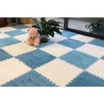 Pehme pl&uuml;&uuml;sist laste matt Beebi m&auml;ngumatt Beebi m&auml;nguasjad Eva Foam Puslevaip lastetoas Hoia soojas M&auml;ngumatt 30*30*1cm 20PCS