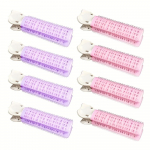 8 tk vol&uuml;&uuml;mi suurendavad juukseklambrid, kohesed juuste vol&uuml;&uuml;mi suurendavad klambrid naistele, juuste vol&uuml;&uuml;mi suurendavad klambrid juurtele vol&uuml;&uuml;mi suurendamiseks, isetegemise vahendid juuste kujundamiseks Pink+purple/8pcs