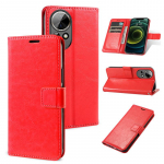 Retro klapp nahk&uuml;mbris Huawei Nova 12 Pro 11 SE 10 Lite 11i 9 9Z 8 7 5T 4E 3 3i Y91 Y90 Y72 Y71 Y70 Y61 Y60 Mate 60 50 40 30 20 10 rahakoti kate jaoks Huawei P20 punane