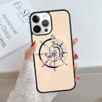 Compass Wanderlust Vintage Map telefoni&uuml;mbris iphone 13 Pro Max Coque 12 11 Pro Max 8 PLUS 7 6S XR X XS mini se fundas kate jaoks iPhone 5 5s