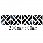 32 tk 3D peegel akr&uuml;&uuml;l seinakleebis DIY Art Vin&uuml;&uuml;l kleebis Kodusisustus eemaldatav must