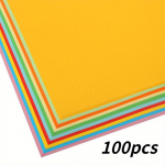 100 lehte 10 v&auml;rvi v&auml;rviline paber A4 printeri paber koopiapaber kirjatarbed paber Mitmeotstarbeline v&auml;rviline tr&uuml;kkimine origami paber 100 pcs
