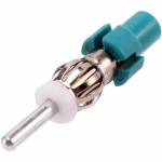 A430 autoraadio antenni adapteri pistik DIN-&uuml;hilduv VW Seat Skoda Opel Ford Dacia BMW E46 autoraadio antenni adapteri kaabel 8*3*1.6cm h&otilde;be/sinine