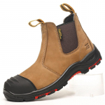 Ehtsad nahast meeste saapad T&ouml;&ouml;ohutusjalatsid L&ouml;&ouml;gikindlad Torkekindlad P&otilde;letuskindlad Keevitaja jalatsid Kaitse Chelsea saapad Meeste 47