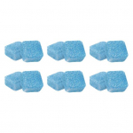 12 tk V&auml;rskendus&otilde;hku Lihtne kasutada Kasulik Ohutu WC Mustuse plekkide puhastustabletid WC-puhastustabletid sinine