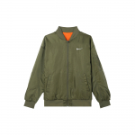 Nike Varsity Bomber Kahepoolne Vabaaja Jakk Naiste Jakk Roheline DV7877-222 XS