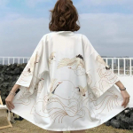 Jaapani naiste kimono jakk kardigan mantel Yukata topid lahtised haori XXXXXL