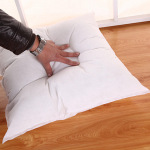 100% puuvillane Standard valge p&otilde;rgatav seljapadja padi, s&uuml;damikuga diivan autoistmega kodu sisekujundus padjad30x30/40x40/45x45/60x80cm 45x 45cm 300g