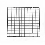 Roostevabast terasest 3-kihiline kokkupandav mittekleepuva traatv&otilde;rega k&uuml;psetusplaat Kookide jahutusrest ahi pitsa-leivahoidja BBQ riiul k&ouml;&ouml;k 1 layer-small size