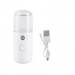 Mini Travel Steamer Juhtmeta USB-taaslaetav 30 ml veepaak k&auml;eshoitavad riided Auruti kaasaskantav n&auml;oniisutusseade koju reisimiseks valge