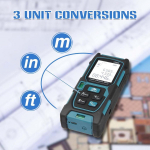 40m/60m/80m/100m/120m Laser Digitaalne M&otilde;&otilde;dulint Laser Kaugusm&otilde;&otilde;tja Laser Kaugusm&otilde;&otilde;tja M&otilde;&otilde;dulint Laser Otsija 100m