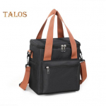 Soojustatud s&ouml;&ouml;gikott 550 ml lekkekindel jahuti v&otilde;rktaskutega Termiline toidukott t&ouml;&ouml;ks koolipiknikuks tumesinine v&auml;rv