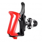 Jalgratta veepudeli hoidik Mootorratta topsihoidja Stabiilne libisemisvastane kaitse Lai rakendus Lihtne paigaldada veepudeli kronstein punane