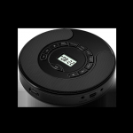 Kaasaskantav CD-m&auml;ngija, topelt Bluetooth, kaks stereok&otilde;larit, USB taasesituse heliv&auml;ljundi kordaja must