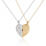 2 tk/partii magnetiline paarikaelakee S&otilde;prus S&uuml;dame ripats Kaugus Lihvitud v&otilde;lu Kaelakee Naiste s&otilde;brap&auml;eva kingitus