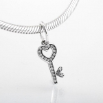 Mood 925 Sterling h&otilde;be, dramaatiline valge emailiga s&uuml;da, kuldsed helmed, mis sobivad originaalseks v&otilde;luvaks k&auml;ev&otilde;ru ehete valmistamine